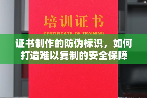 迁安市证书制作的防伪标识，如何打造难以复制的安全保障