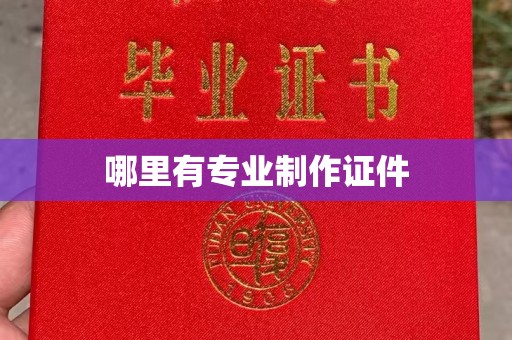 迁安市哪里有专业制作证件